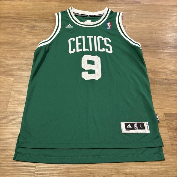 adidas Other - Adidas Swingman Jersey Youth Large +2 Length Rondo Boston Celtics Green Stitched
